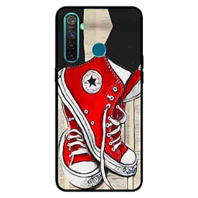 Ốp Lưng in cho Realme 5 Pro / Realme Q Mẫu Giày Đỏ - Hàng Chính Hãng