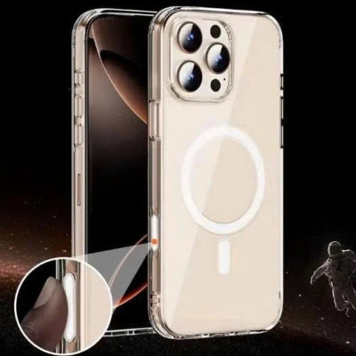 Ốp Lưng Trong Suốt Wiwu Dynamic Pro Cho iPhone 16 Pro Max Chống Ố Vàng Hỗ Trợ Sạc Không Dây - Hàng nhập khẩu