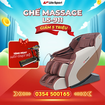 Ghế Massage LifeSport LS-911 |  Chính Hãng - Trả Góp 0%