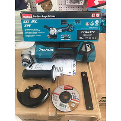 MÁY MÀI GÓC 100MM DÙNG PIN 18V (KHÔNG KÈM PIN VÀ ĐẾ SẠC) MAKITA DGA417Z- HÀNG CHÍNH HÃNG