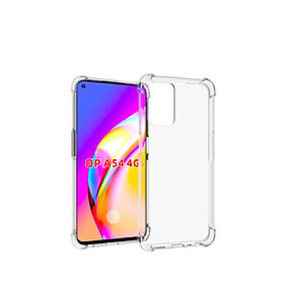 Ốp lưng dẻo trong chống sốc bảo vệ camera dành cho OPPO A94, A74, A54 - Hàng nhập khẩu