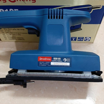 MÁY ĐÁNH GIẤY RÁP RUNG (HÌNH CHỮ NHẬT) 180W DONGCHENG DSB185 - HÀNG CHÍNH HÃNG