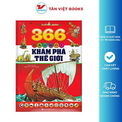 Sách - 366 Câu Hỏi Khám Phá Thế Giới - Tân Việt Books