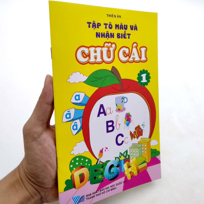 Tập Tô Màu Và Nhận Biết Chữ Cái - Tập 1 (2020)