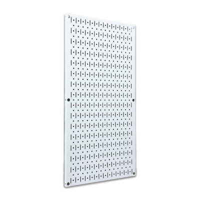 Bảng treo dụng cụ SMLIFE Pegboard đứng 80×40 – Trắng