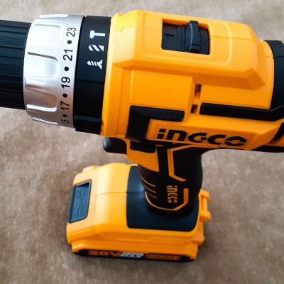 MÁY KHOAN BÚA DÙNG PIN 20V (2.0- 13MM) INGCO CIDLI20031 - HÀNG CHÍNH HÃNG