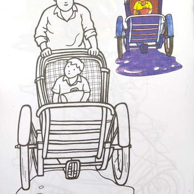 Bé Tập Tô Màu - Các Loại Xe