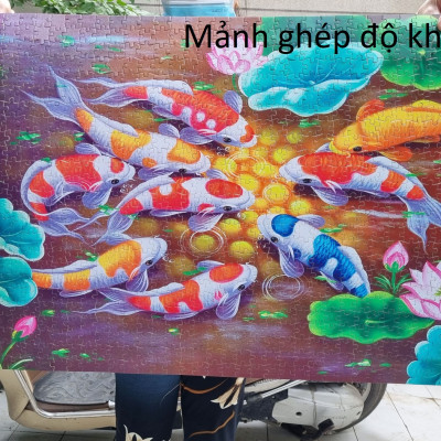 Bộ tranh xếp hình cao cấp 1500 mảnh – Hội An, Việt Nam (60x100cm)