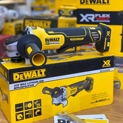 MÁY MÀI PIN CẦM TAY 20V/BL 800 W DEWALT DCG406N-B1- HÀNG CHÍNH HÃNG