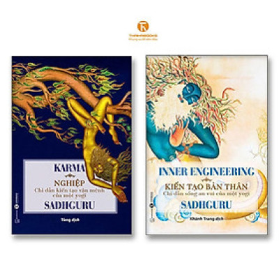Sách - Nghiệp + Kiến Tạo Bản Thân - Sadhguru - Thái Hà Books