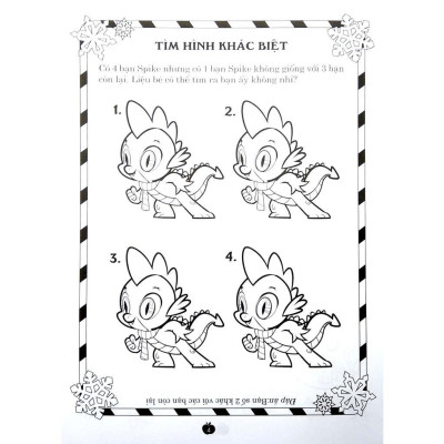 Sách - My Little Pony - Jumbo - Tô Màu Và Các Trò Chơi - Tập 3 - Tân Việt Books