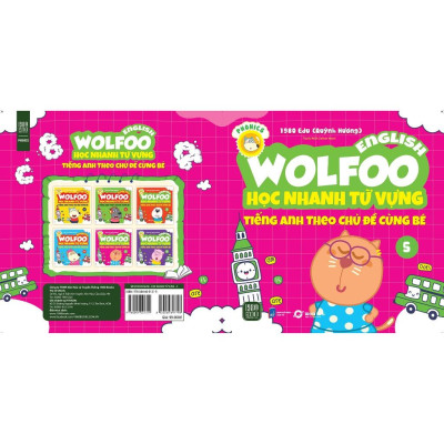 Wolfoo English – Học Nhanh Từ Vựng Tiếng Anh Theo Chủ Đề Cùng Bé 5  - Bản Quyền