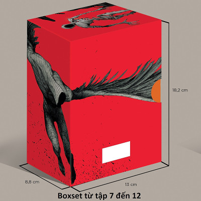 Ajin - Boxset Số 2 (Tập 7 - 12) - Tặng Kèm Sổ Tay Xương Rồng