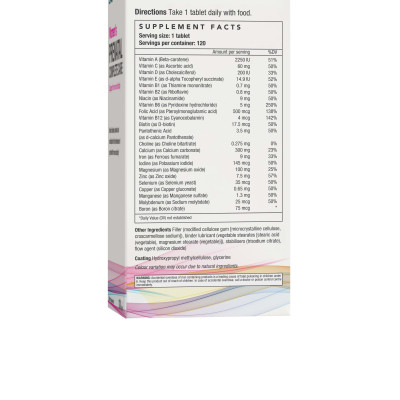 VIÊN UỐNG HỖ TRỢ TOÀN DIỆN THAI KỲ CHO PHỤ NỮ LAC PRENATAL COMPLETE CARE (120 VIÊN)