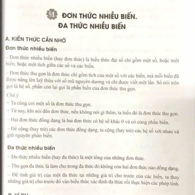 Bài Tập Toán 8 - Tập 1 (Cánh Diều) (2023)