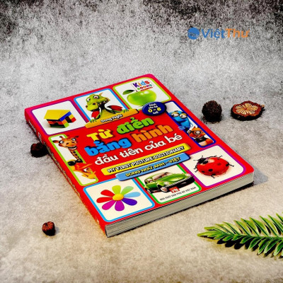 Sách - Từ Điển Bằng Hình Đầu Tiên Của Bé Từ 0-6 Tuổi - Song Ngữ Anh Việt - Việt Thư