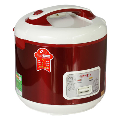 Nồi cơm điện SATO S30-30F 3 lít (Màu đỏ)  - Hàng chính hãng