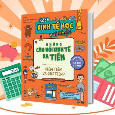 Sách Combo Kinh tế học vui nhộn những câu hỏi kinh tế ra Tiền (4 Cuốn) (MG)