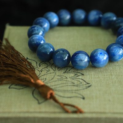 VÒNG TAY ĐÁ KYANIT- HKA036 - Ngọc Đá Quý NBA