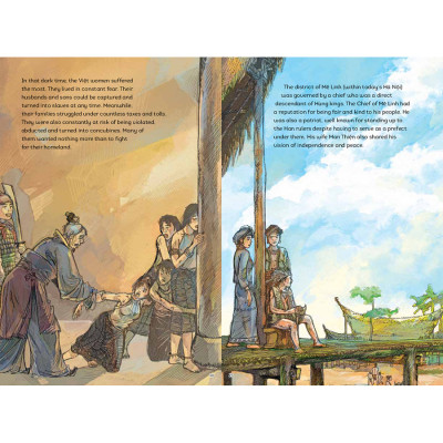 The Trưng Sisters (In Colour)