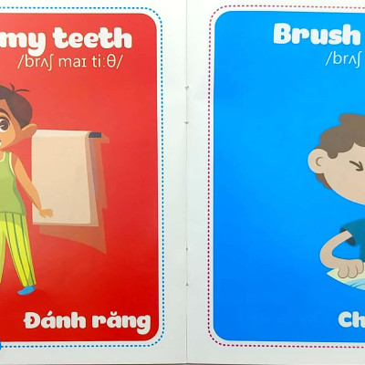 Bộ Sách Từ Điển Bằng Hình Cho Bé (Song Ngữ Anh-Việt) - Bộ 10 Cuốn