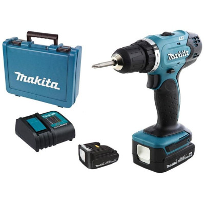 MÁY KHOAN VẶN VÍT DÙNG PIN  14,4V-1,3AH (20 N.M/36 N.M) MAKITA DDF343SYE (01 ĐẾ SẠC 02 PIN 1.5AH) - HÀNG CHÍNH HÃNG