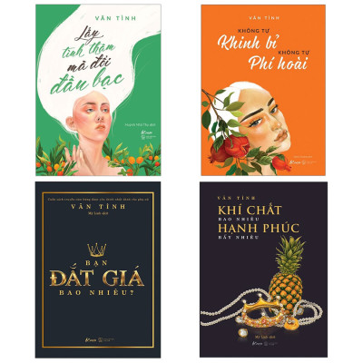 Combo Tuyệt Phẩm Của Tác Giả Văn Tình : Lấy Tình Thâm Mà Đổi Đầu Bạc + Khí Chất Bao Nhiêu, Hạnh Phúc Bấy Nhiêu + Bạn Đắt Giá Bao Nhiêu? + Không Tự Khinh Bỉ Không Tự Phí Hoài / BooksetMK (Bộ Sách Thay Đổi Tư Duy Không Chỉ Dành Cho Phái Đẹp)
