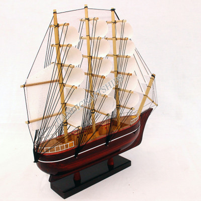 Combo 2 thuyền buồm 20&25cm (sẵn sàng trưng bày), có hỗ trợ ship