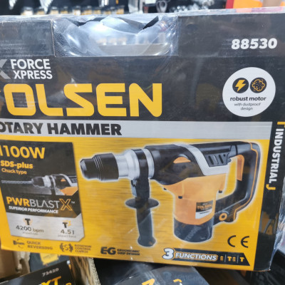 MÁY KHOAN BÚA 3 CHỨC NĂNG 28MM 1100W TOLSEN 88530 ( SIÊU KHỎE, 100% DÂY ĐỒNG)- HÀNG CHÍNH HÃNG