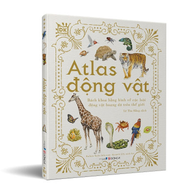 Sách - Atlas Động Vật + Atlas Các Loài Chim - Combo 2 Cuốn - Đông A