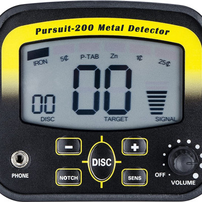 Máy dò kim loại BARSKA Winbest Pursuit-200 BE12594 - Hàng chính hãng