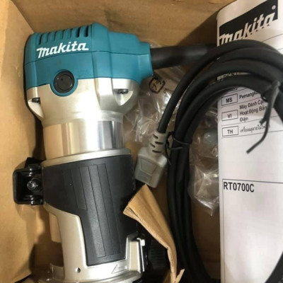 MÁY ĐÁNH CẠNH 710W (6MM,8MM) MAKITA RT0700C - HÀNG CHÍNH HÃNG