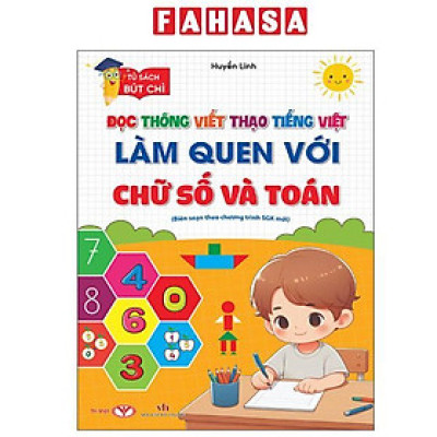 Sách - Đọc Thông Viết Thạo Tiếng Việt - Làm Quen Với Chữ Số Và Toán