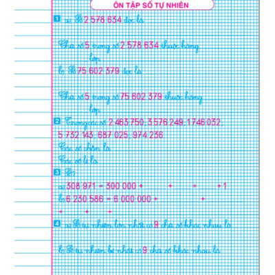 Sách - Vở Ô Li Bài Tập Toán Lớp 5 - Tập 1 - Biên soạn theo chương trình GDPT mới