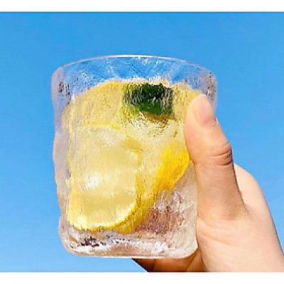 BỘ 6 CỐC UỐNG THỦY TINH BĂNG TUYẾT CAO CẤP SIÊU ĐẸP - 250ML