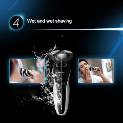 Máy cạo râu 3 lưỡi thương hiệu cao cấp Philips S5080 9W - HÀNG NHẬP KHẨU
