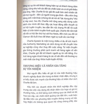 7 Đòn Bẩy Tăng Độ Tín Nhiệm Thương Hiệu - Authority Marketing - Vanlangbooks