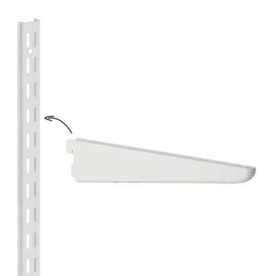 Tay đỡ kệ con thuyền Railshelf L27cm bằng thép dày 1.4mm, sơn tĩnh điện hiện đại