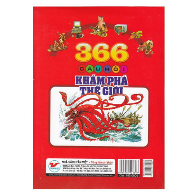 Sách - 366 Câu Hỏi Khám Phá Thế Giới - Tân Việt Books