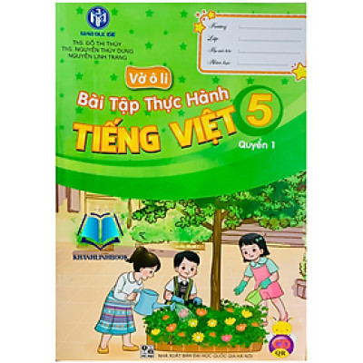 Sách - vở ô li bài tập thực hành tiếng việt 5 - tập 1 (cánh diều)