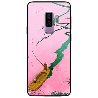 Ốp lưng in cho Samsung S9 Plus Mẫu Dòng Sông Hồng
