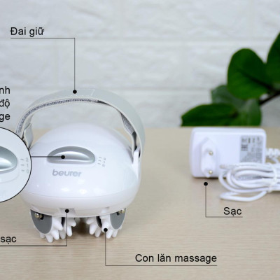 Máy Massage Vùng Da Bị Sần Vỏ Cam Cellulite (Da Phô Mai) Beurer CM50