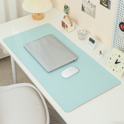 Deskpad da tấm di chuột miếng lót chuột khổ lớn, thảm da trải bàn làm việc 60x30cm - Hàng chính hãng