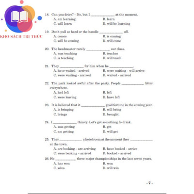 Sách - Bồi dưỡng học sinh giỏi tếng anh 8 (dùng chung cho các bộ SGK hiện hành)