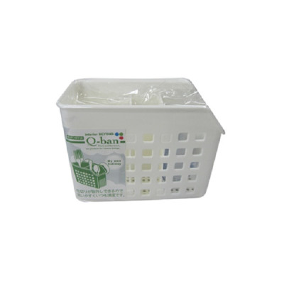 Giỏ nhựa đựng đũa, thìa có núm hít chân không, đem đến sự gọn gàng và ngăn nắp cho không gian nhà bếp - nội địa Nhật Bản 