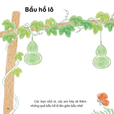 100++ Ý Tưởng Sáng Tạo Vẽ Tranh Bằng Vân Tay - Thực Vật - Bìa Cứng