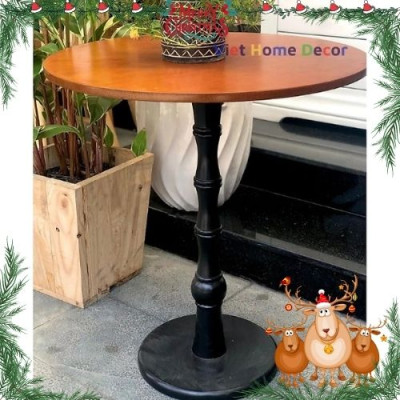 Bàn cafe tròn chân tiện #1000 - Thương hiệu Viet Home Decor