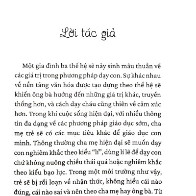 Ông Bà Thông Thái, Bố Mẹ Thông Suốt - Dạy Con Thông Minh