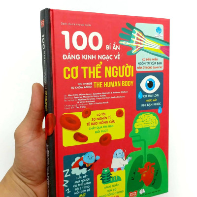 Sách 100 Bí Mật Kinh Ngạc - 100 bí ẩn đáng kinh ngạc về Cơ thể người