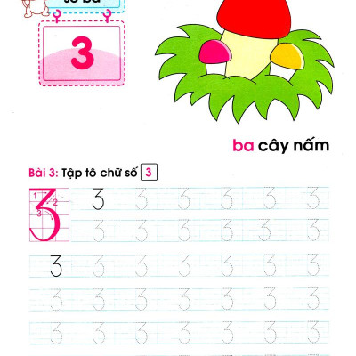 Tủ Sách Cho Bé Vào Lớp 1 - Bé Tập Đếm Và Tập Tô